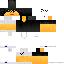 Black skin: raw texture render