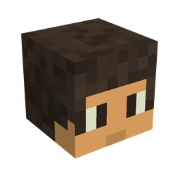 Brown skin: head render