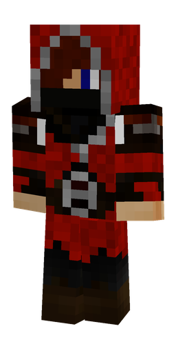Black skin: body, front render