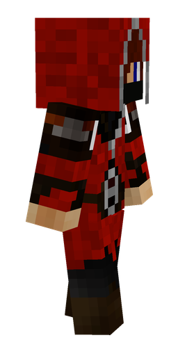 Black skin: body, right side render