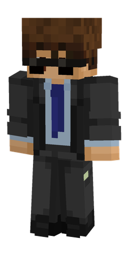 Black skin: body, front render