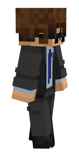 Black skin: body, right side render