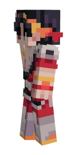 Gray skin: body, left side render