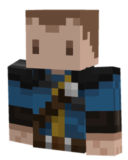 Black skin: bust render