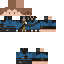 Black skin: raw texture render