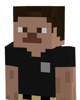 Black skin: bust render
