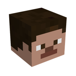 Black skin: head render
