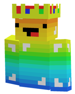 Blue skin: bust render
