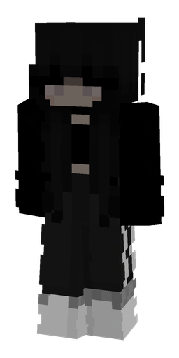 Black skin: body, front render