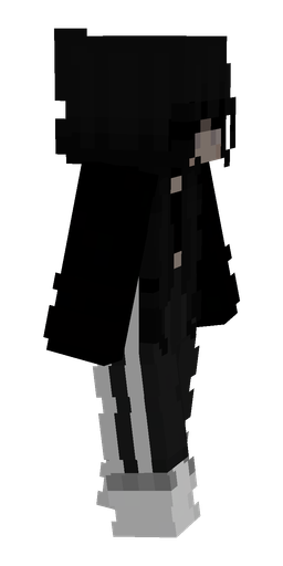 Black skin: body, right side render