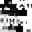 Black skin: raw texture render