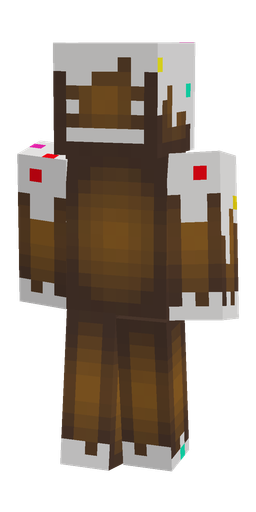 Brown skin: body, front render