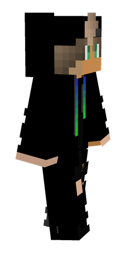 Black skin: body, right side render