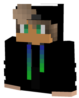 Black skin: bust render