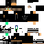 Black skin: raw texture render