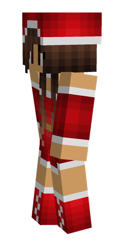 Brown skin: body, left side render