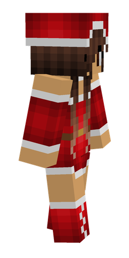 Brown skin: body, right side render