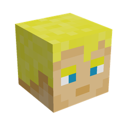 Green skin: head render