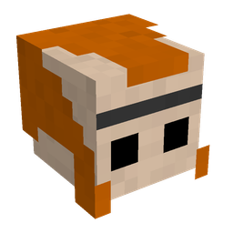 Black skin: head render