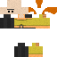 Black skin: raw texture render