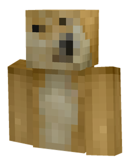 Brown skin: bust render