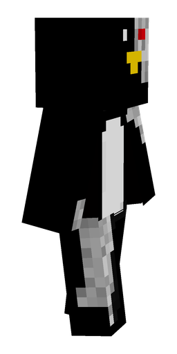Black skin: body, right side render