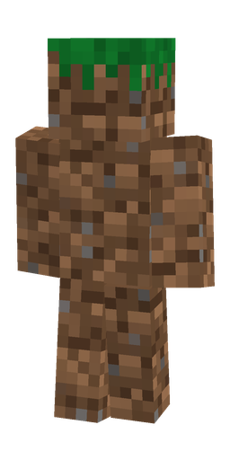 Brown skin: body, front render