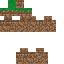 Brown skin: raw texture render