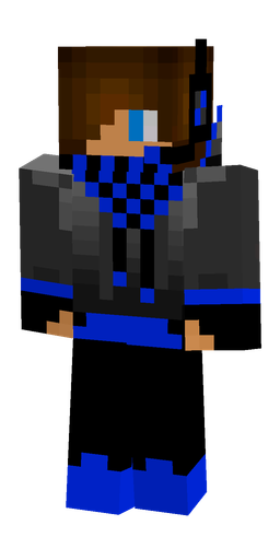 Black skin: body, front render