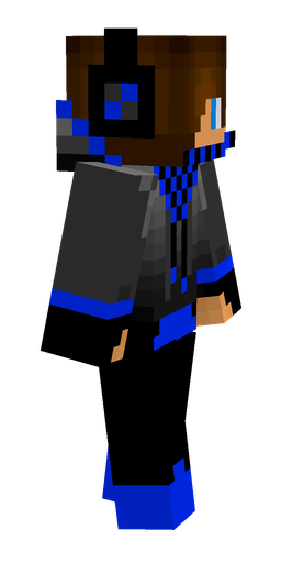 Black skin: body, right side render