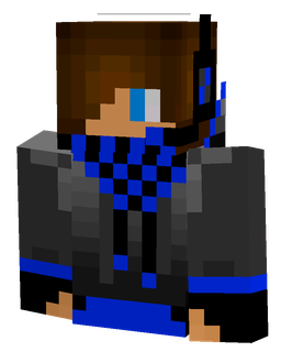Black skin: bust render