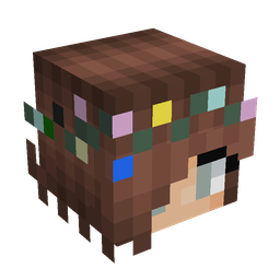 Brown skin: head render