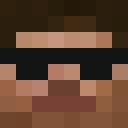 Black skin: face render