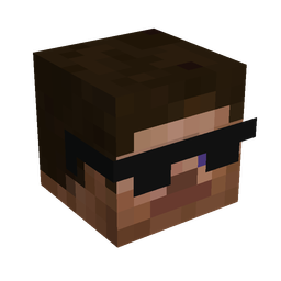 Black skin: head render