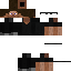 Black skin: raw texture render