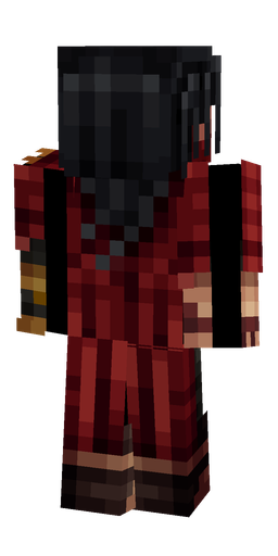 Black skin: body, back render
