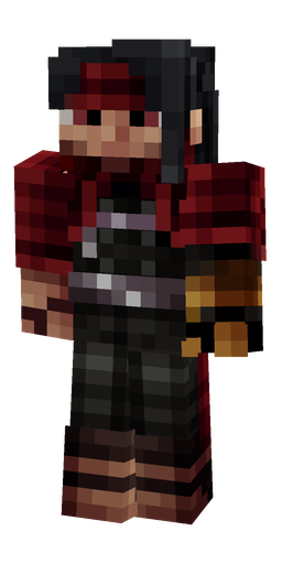 Black skin: body, front render
