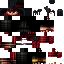Black skin: raw texture render