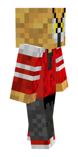 Black skin: body, right side render