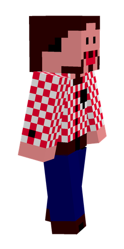 Black skin: body, right side render