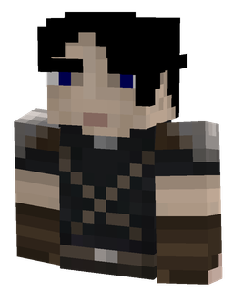 Black skin: bust render