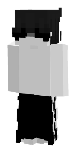 Black skin: body, front render