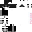 Black skin: raw texture render