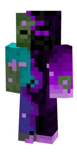 Black skin: body, front render