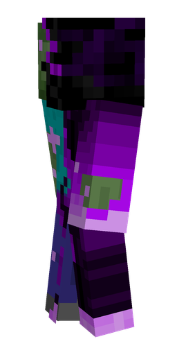 Black skin: body, left side render