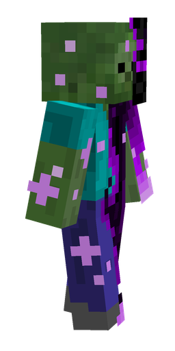 Black skin: body, right side render