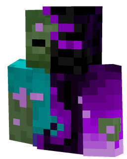 Black skin: bust render