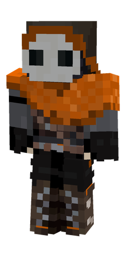 Black skin: body, front render