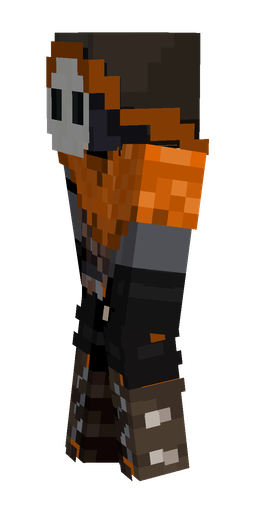 Black skin: body, left side render