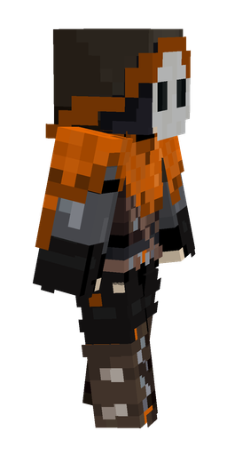 Black skin: body, right side render